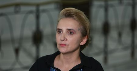 Awantura w studiu. Scheuring-Wielgus w koszulce "Jarosław Kaczyński jest tchórzem"