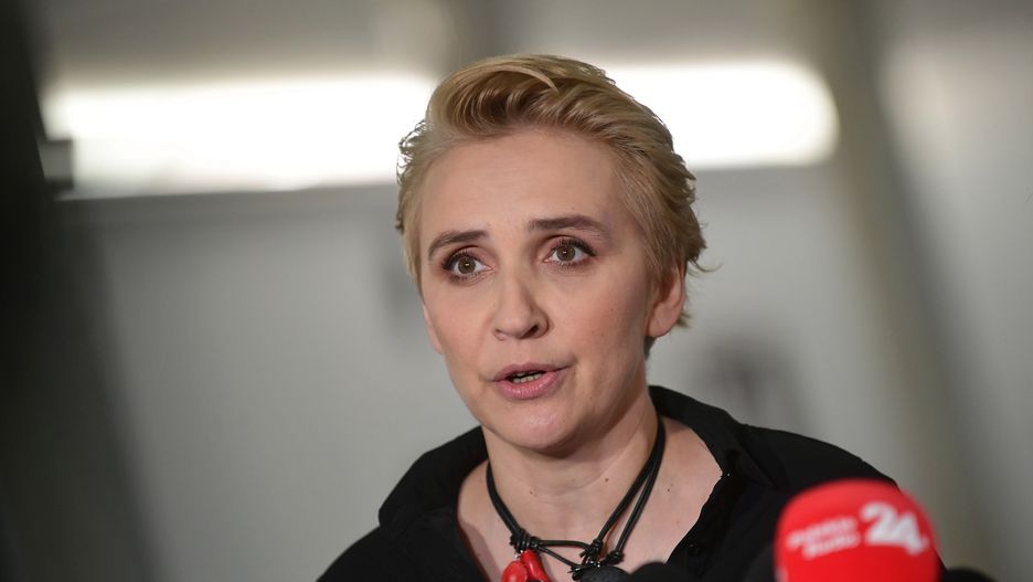 Posłanka Lewicy Joanna Scheuring-Wielgus