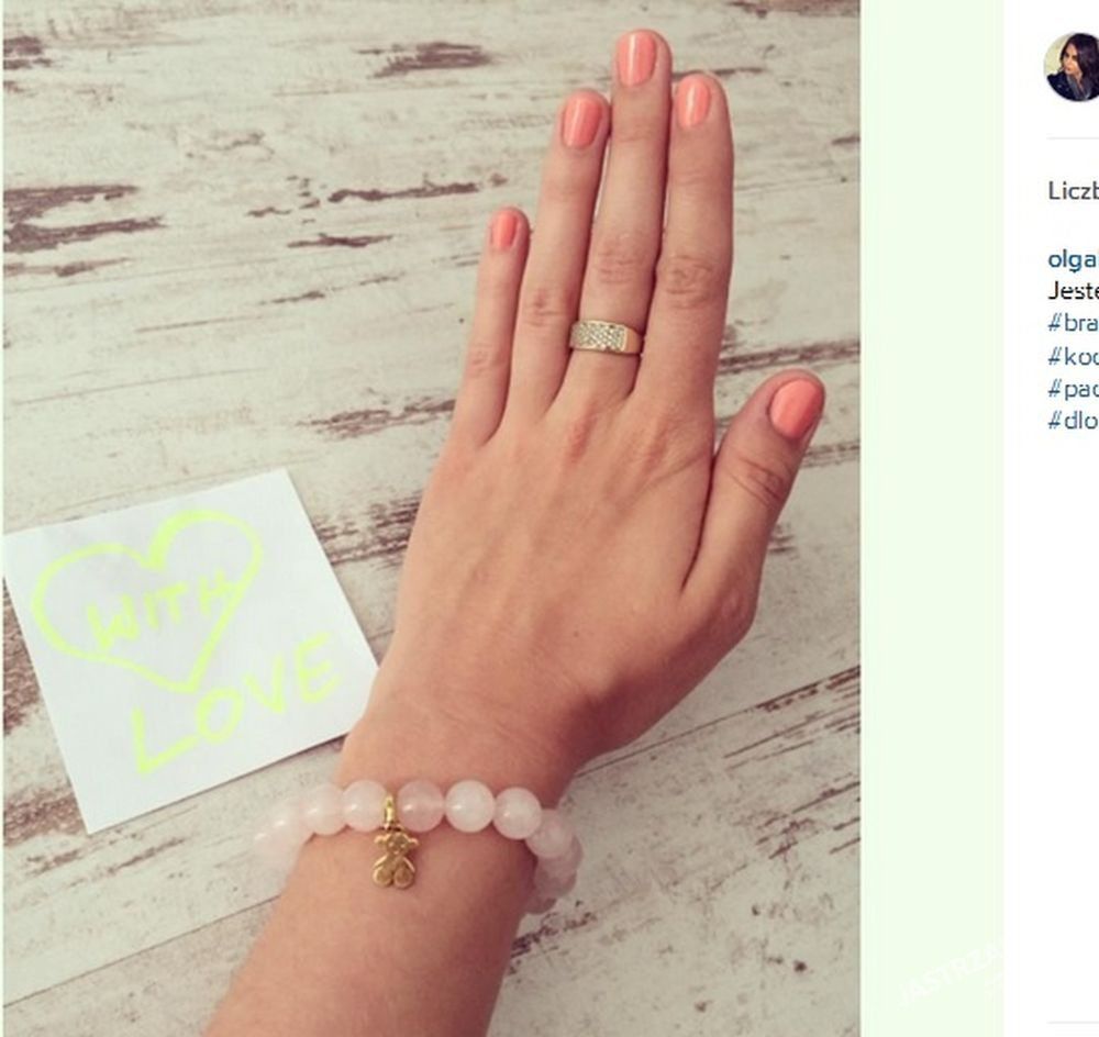 Olga Kaczyńska zaręczyła się?

Fot. screen z Instagram.com