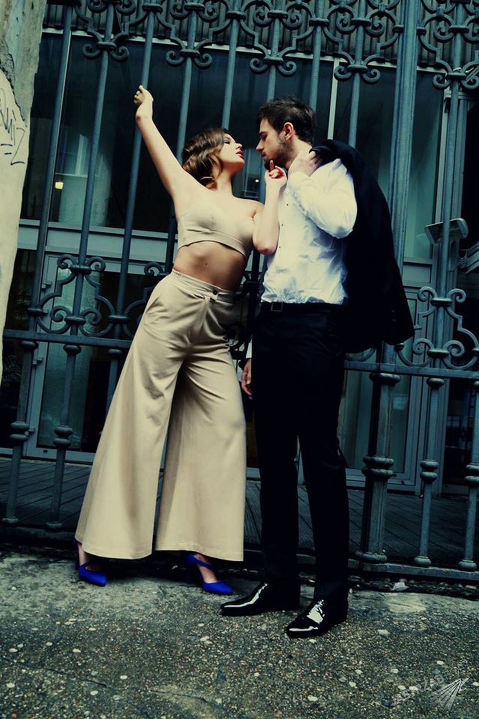 Mateusz Jarzębiak i Olga Kaczyńska w odważnej sesji zdjęciowe, fot. Lu GUZENDA/Facebook Whookash Guzenda photography