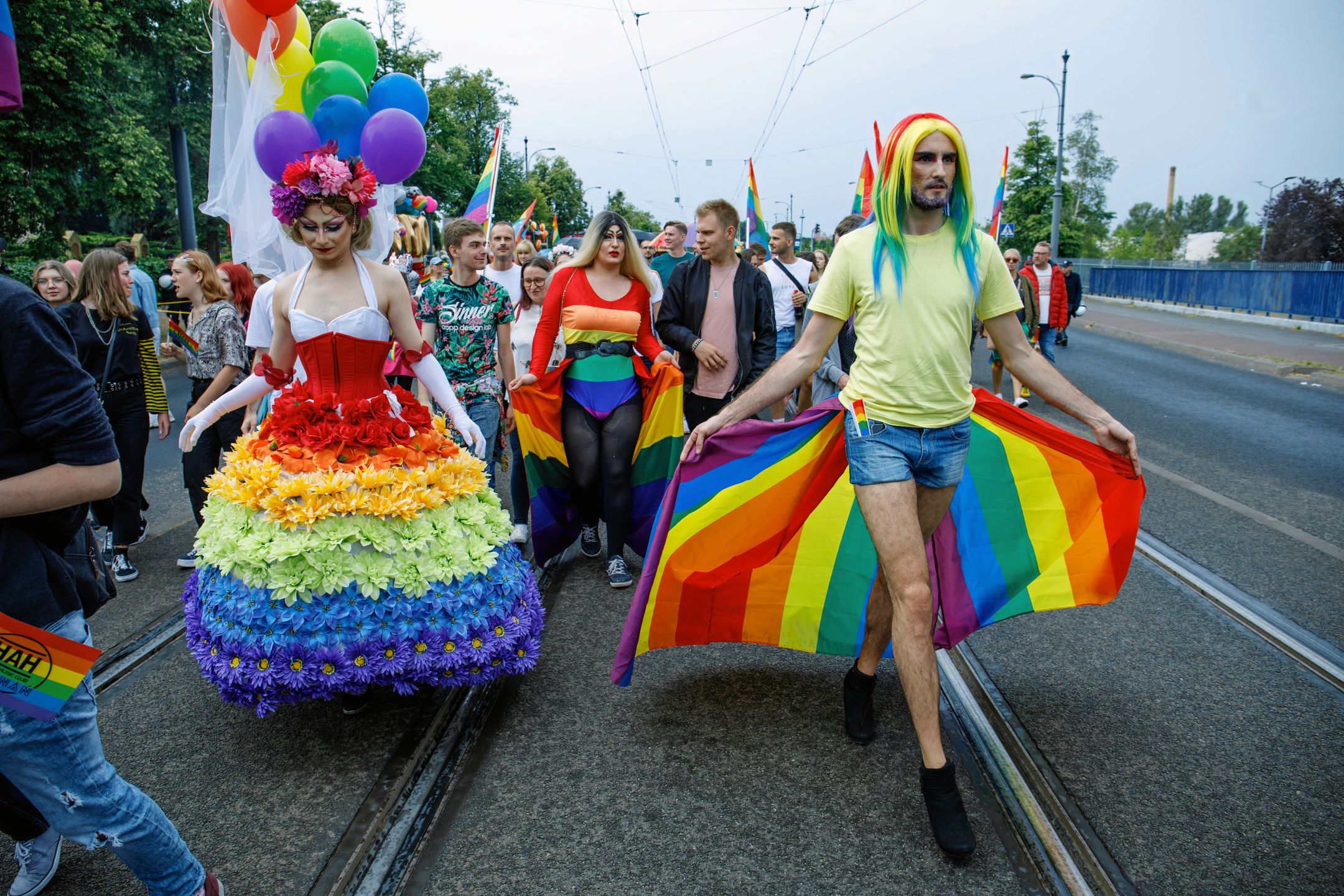 Marsz Równości w Poznaniu w lipcu 2019 r.