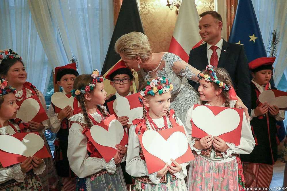 Agata Duda w Belgii