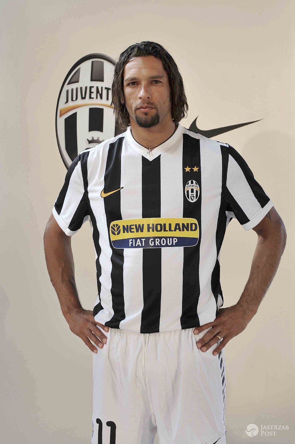 Amauri de Oliveira Carvalho w koszulce Juventusu Turyn