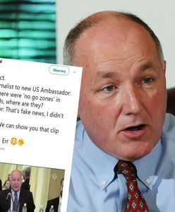 Ambasador USA przyłapany na kłamstwie. Żenujące tłumaczenie polityka