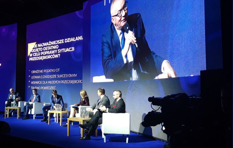Adam Abramowicz przekonywał, że rozwój gospodarczy Polski nie jest możliwy bez współpracy przedsiębiorców i urzędników
