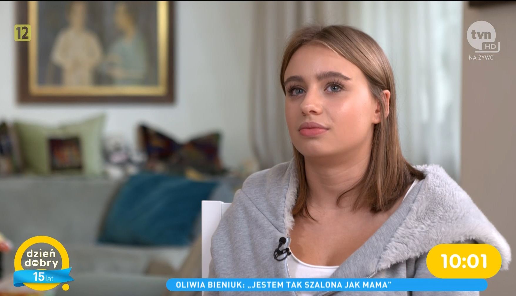 Oliwia Bieniuk w Dzień Dobry TVN