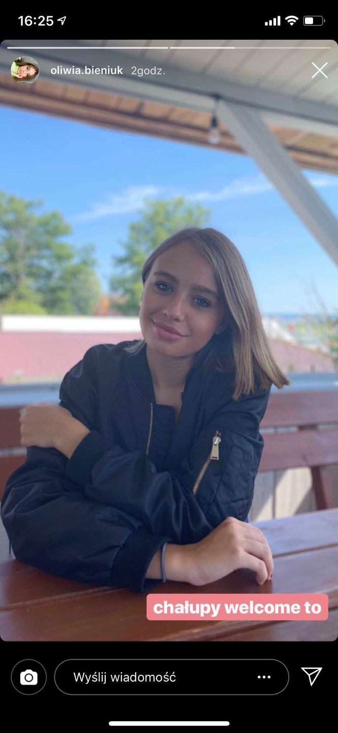 Oliwia Bieniuk w Chałupach