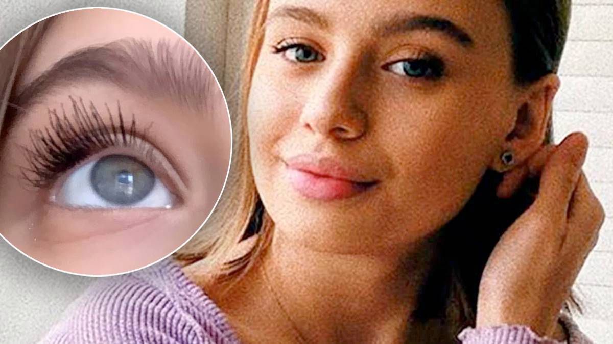 Oliwia Bieniuk rzęsy