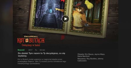 Netflix zaciera granicę między filmem a grą. Wprowadził pierwszą interaktywną historię