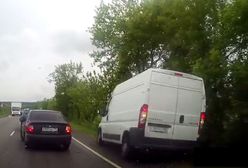 #dziejesiewmoto: unikał kolizji i wpadł w rów