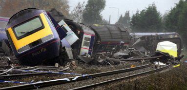Katastrofa kolejowa w Wielkiej Brytanii