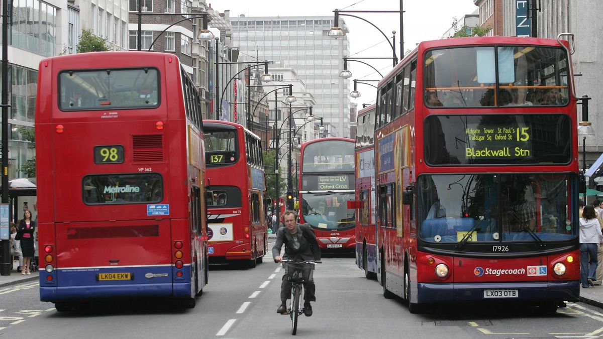 Widok jednej z londyńskich ulic.