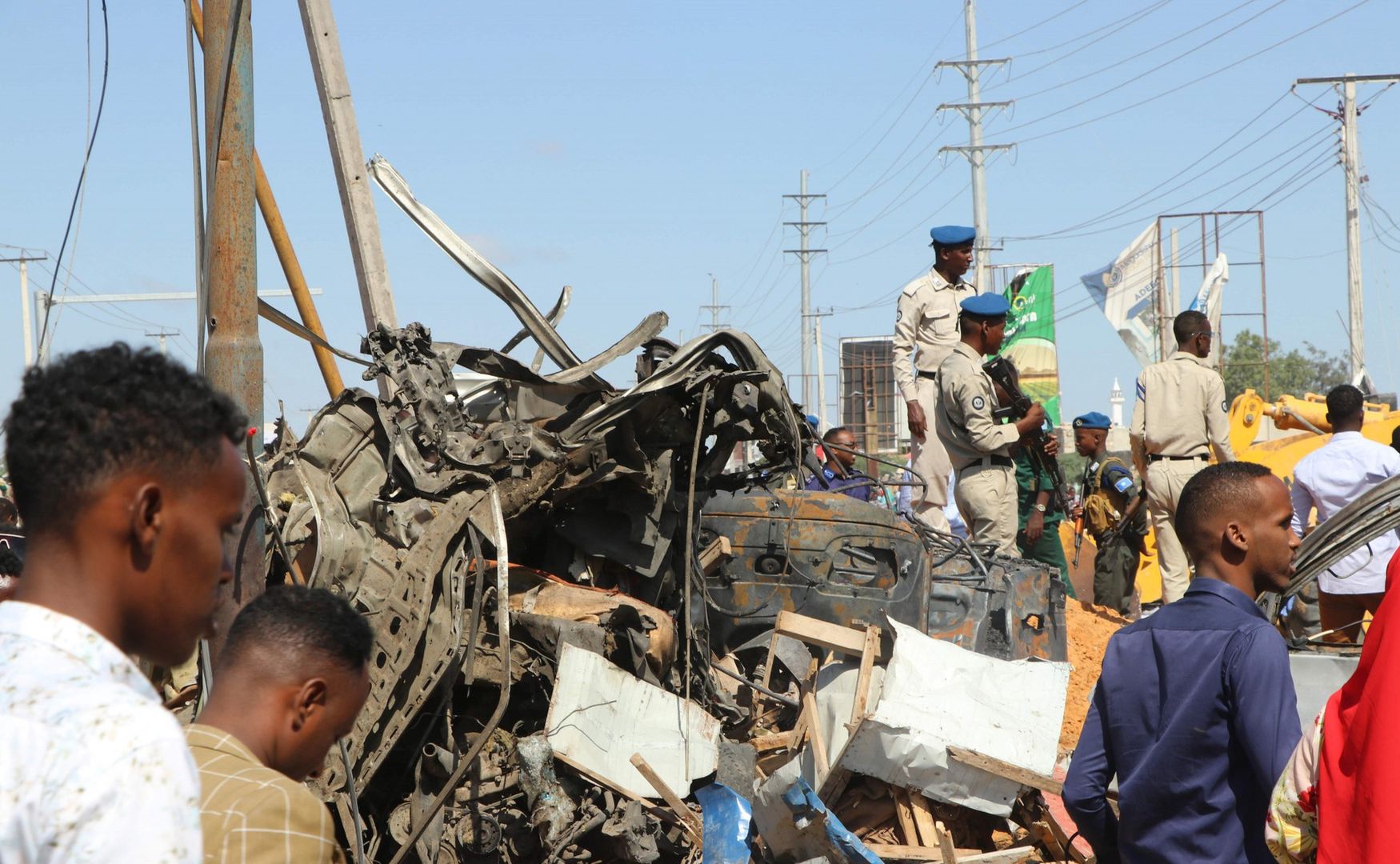 Somalia. Wybuch samochodu pułapki. Setki rannych, dziesiątki zabitych