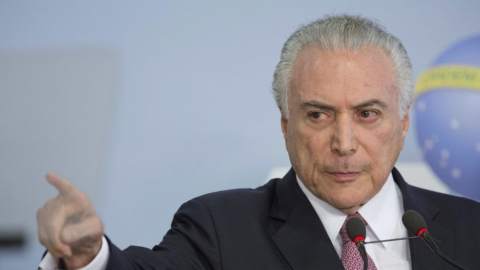 Prezydent Brazylii Michel Temer