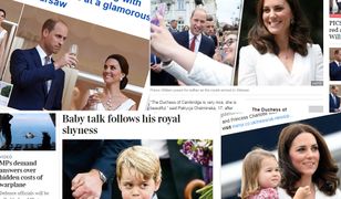 Wizyta Kate i Williama z dziećmi w obiektywie brytyjskich mediów