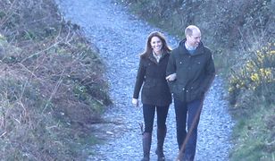 William i Kate przyłapani w objęciach. Książęca para poszła na romantyczny spacer