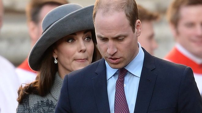 Książę William wspiera księżną Kate