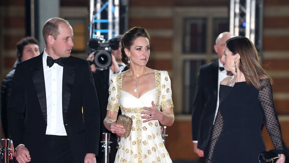 Książę William i księżna Kate na BAFTAch
