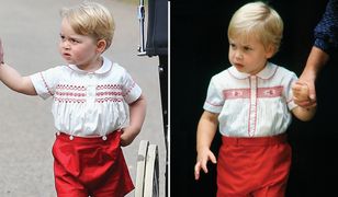 Książę Jerzy znów pokazał się w kopii stroju swojego taty!