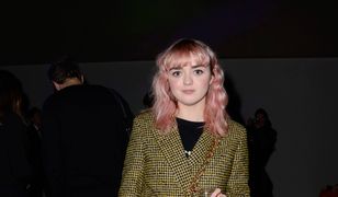 Maisie Williams: Arya z "Gry o Tron" w różowych włosach