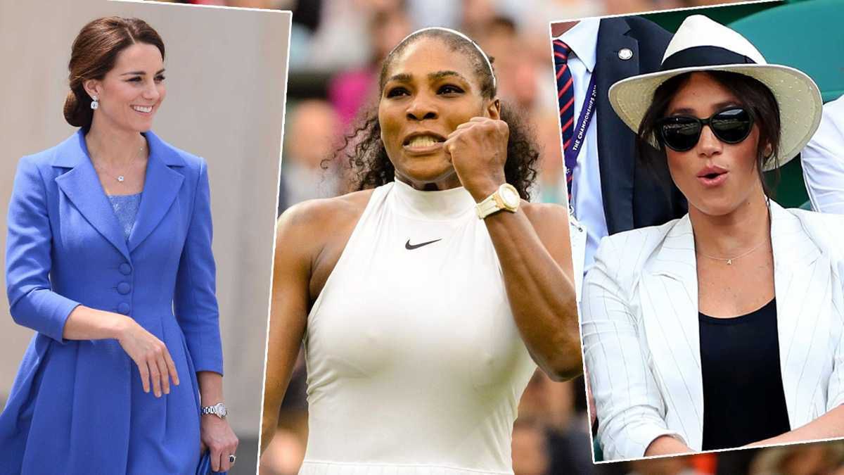Księżna Kate i Meghan Markle zasiądą razem na trybunach Wilbledonu! Serena Williams będzie miała owacje na stojąco?