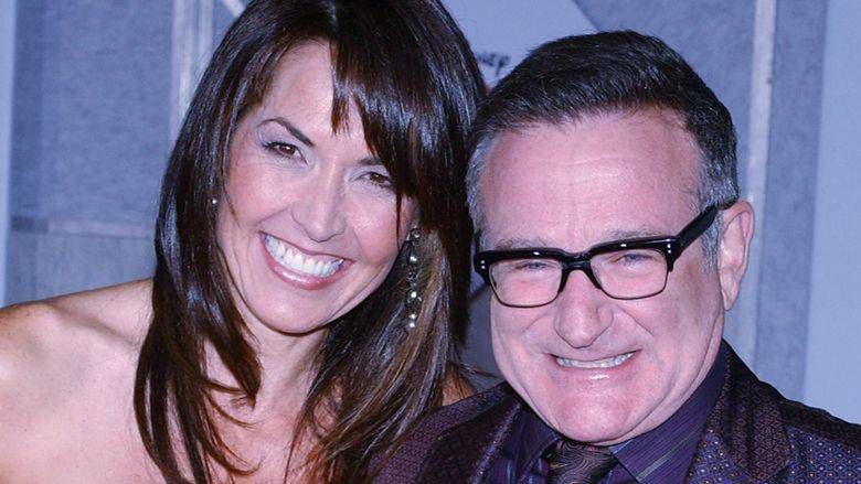 Susan Schneider i Robin Williams