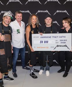 Metallica wspiera Polskie Banki Żywności. Muzycy przekazali 80 tys. złotych