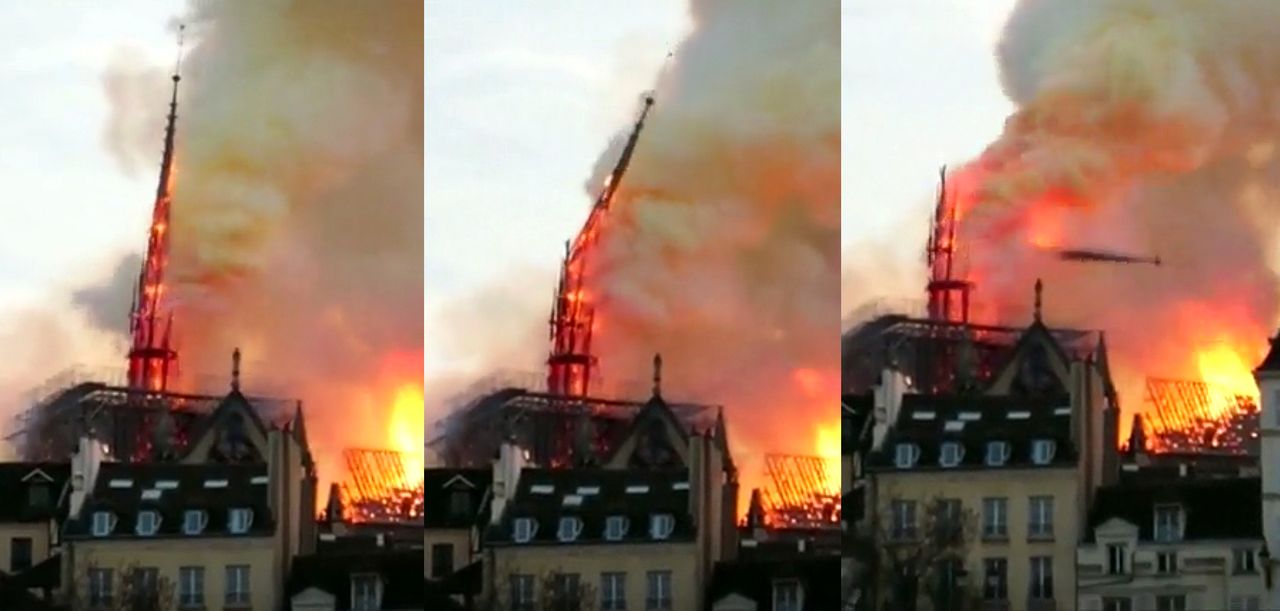 Pożar katedry Notre Dame. Jak strażacy ratują zabytki?