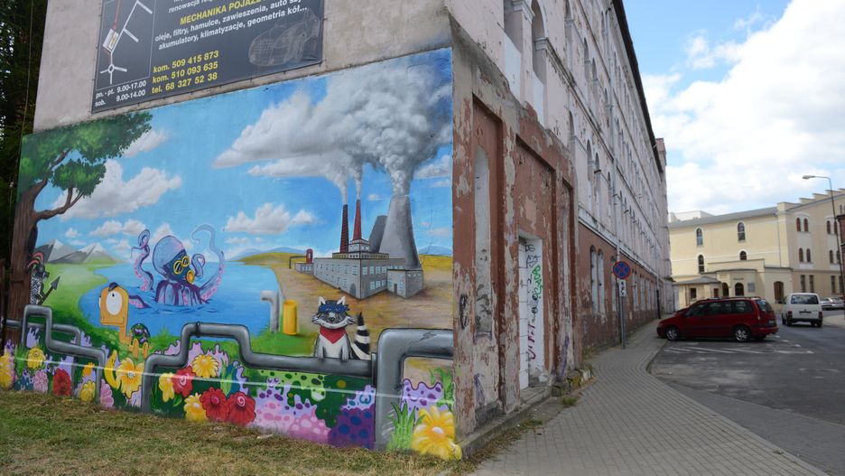 Pożar Piekarni Cichej Kobiety w Zielonej Górze przy ul. Fabrycznej