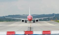 Pilot oślepiony wiązką lasera. Startował samolotem z Balic