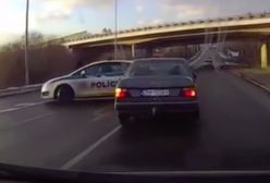 #dziejesiewmoto: policyjny radiowóz powoduje kolizję łańcuchową, odbudowa rajdowego Mini i światło stopu na kasku motocyklisty