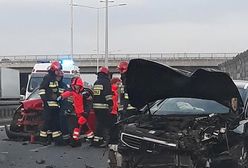 Wypadek na Toruńskiej. Prawa strona Warszawy w gigantycznym korku