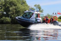 Akcja poszukiwawcza na jeziorze Chłop. Zaginął wędkarz