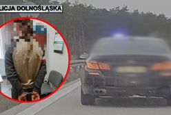 Bolesławiec. Policyjny pościg za autem z niebieskim "kogutem"