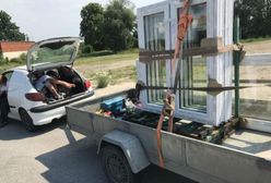 Jechał pod kocami w bagażniku. Chciał tak pokonać 30 km