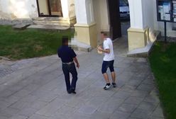 Skandal w kościele w Sandomierzu. Pili wódkę, przeszkadzali, a potem zniszczyli witrynę