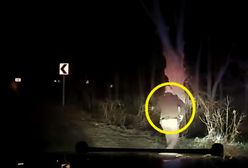 Policjant próbował zatrzymać kierowcę. Później uratował mu życie