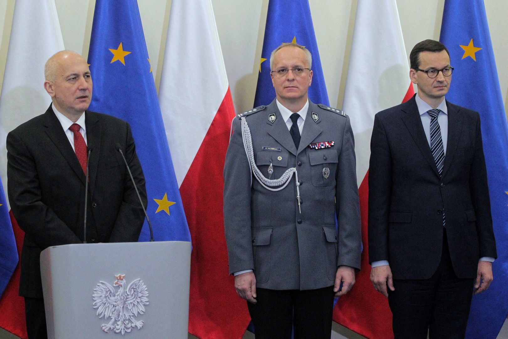Komendant Marek Fałdowski podał się do dymisji.
