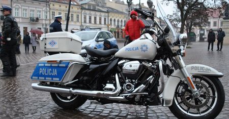Jedyny policyjny harley w Europie. Mają go w Rzeszowie