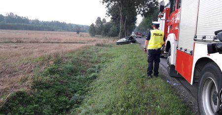 Zabił kobietę uciekając przed policją. Tragiczny wypadek w Łódzkim