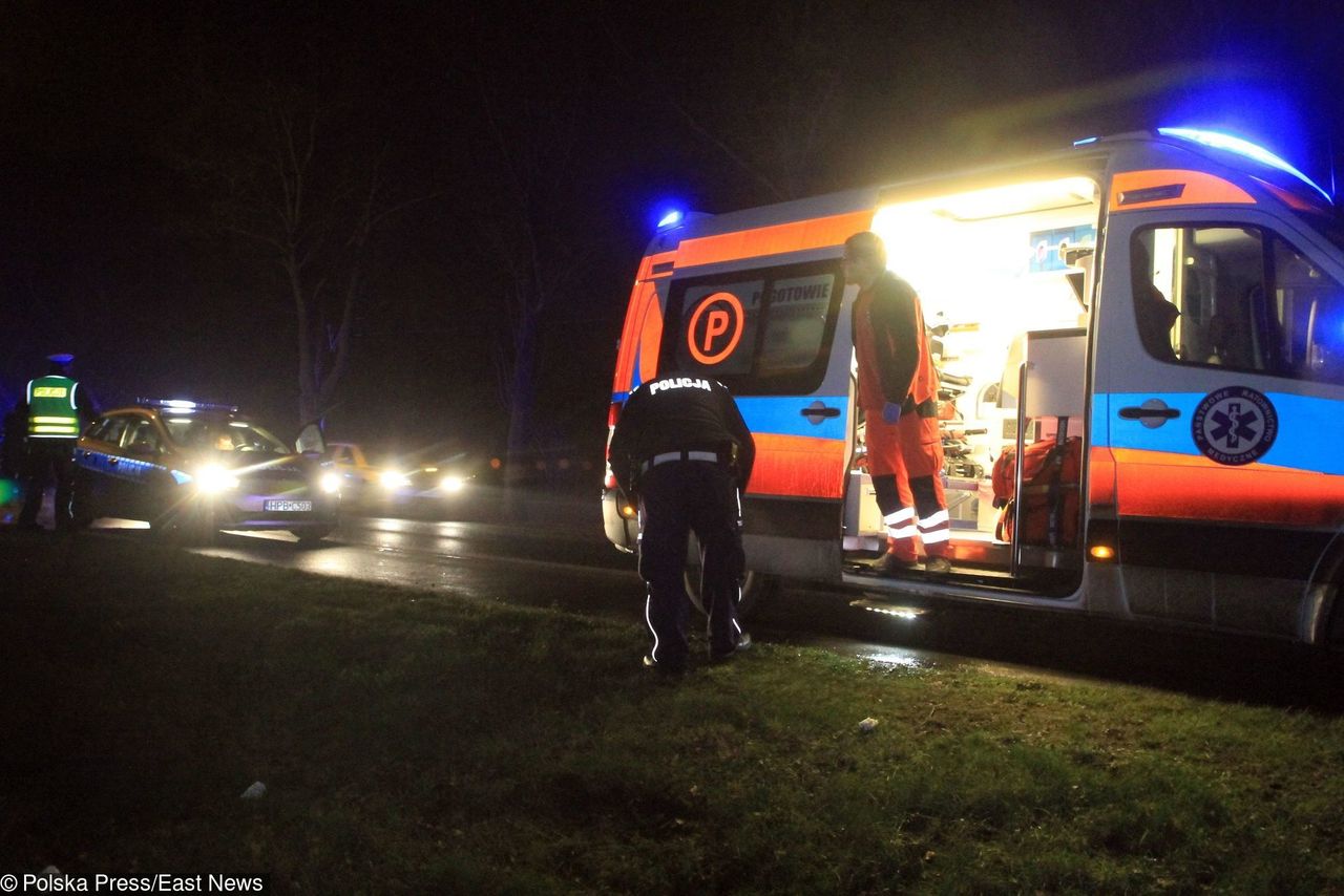 Nocny pościg w Gdańsku. Nawet stłuczka nie ostudziła zapału kierowcy