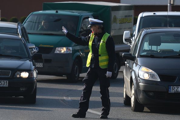 Krzeszowice. Policyjny pościg za czterema mężczyznami. Padły strzały