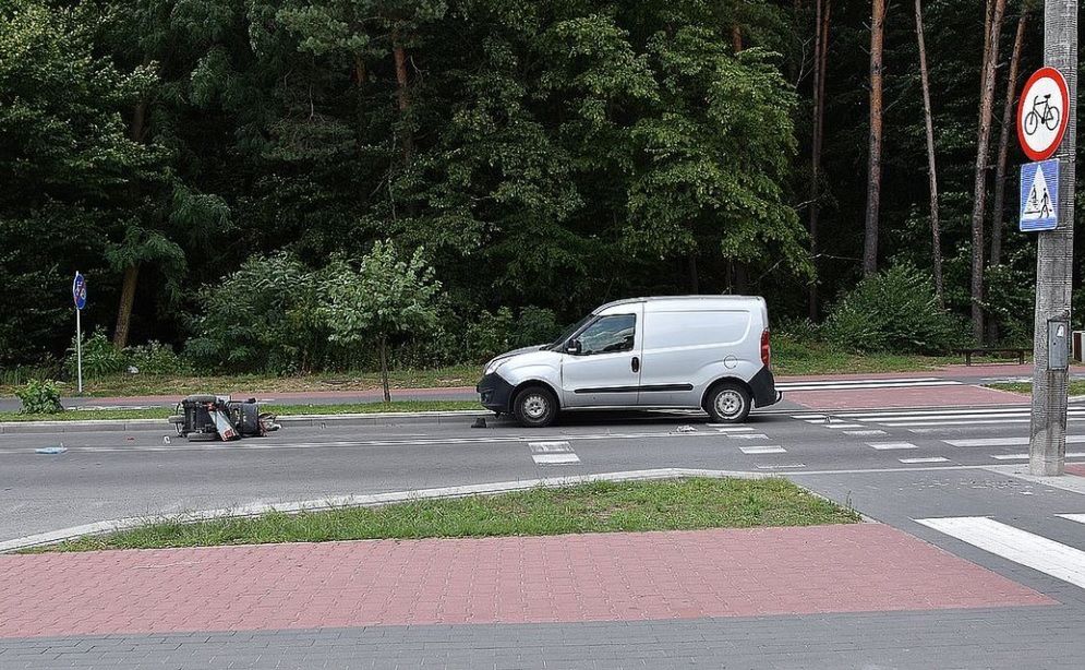 Poniatowa. Śmiertelne potrącenie osoby na wózku inwalidzkim