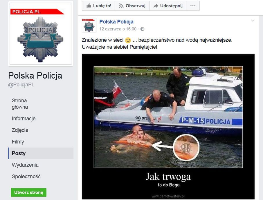 Policja i Andrzej Duda chętnie żartują w mediach społecznościowych. Tylko czy tego od nich oczekujemy?