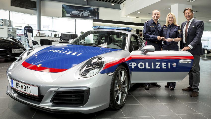 Przed tym radiowozem nie uciekniesz. Nowy nabytek austriackiej policji