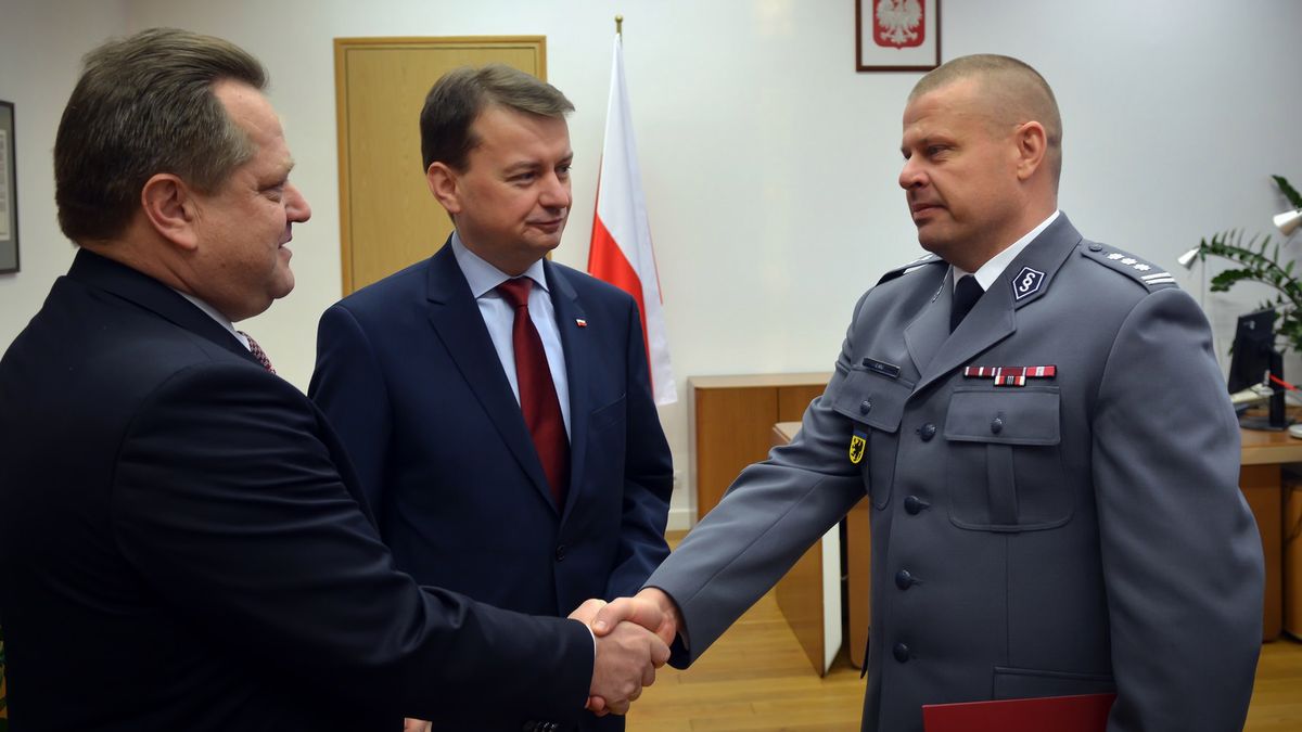 Insp. Zbigniew Maj (po prawej stronie)