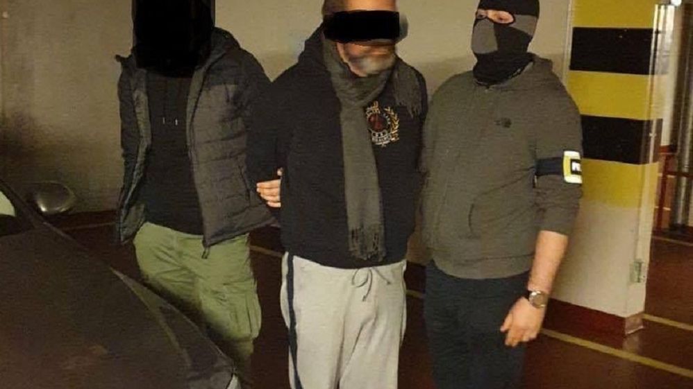 Arkadiusza Ł. pseudonim "Hoss" został zatrzymany przez policję.