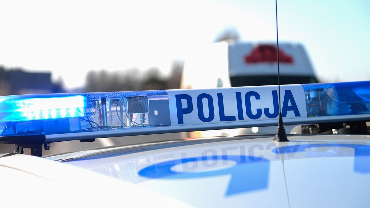 W karambolu ranna została jedna osoba