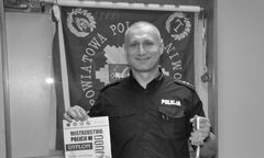 Jechał z synem na trening. W tragicznym wypadku zginął policjant