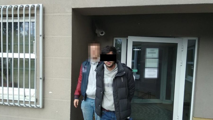 Gruzin został przyłapany na kradzieży